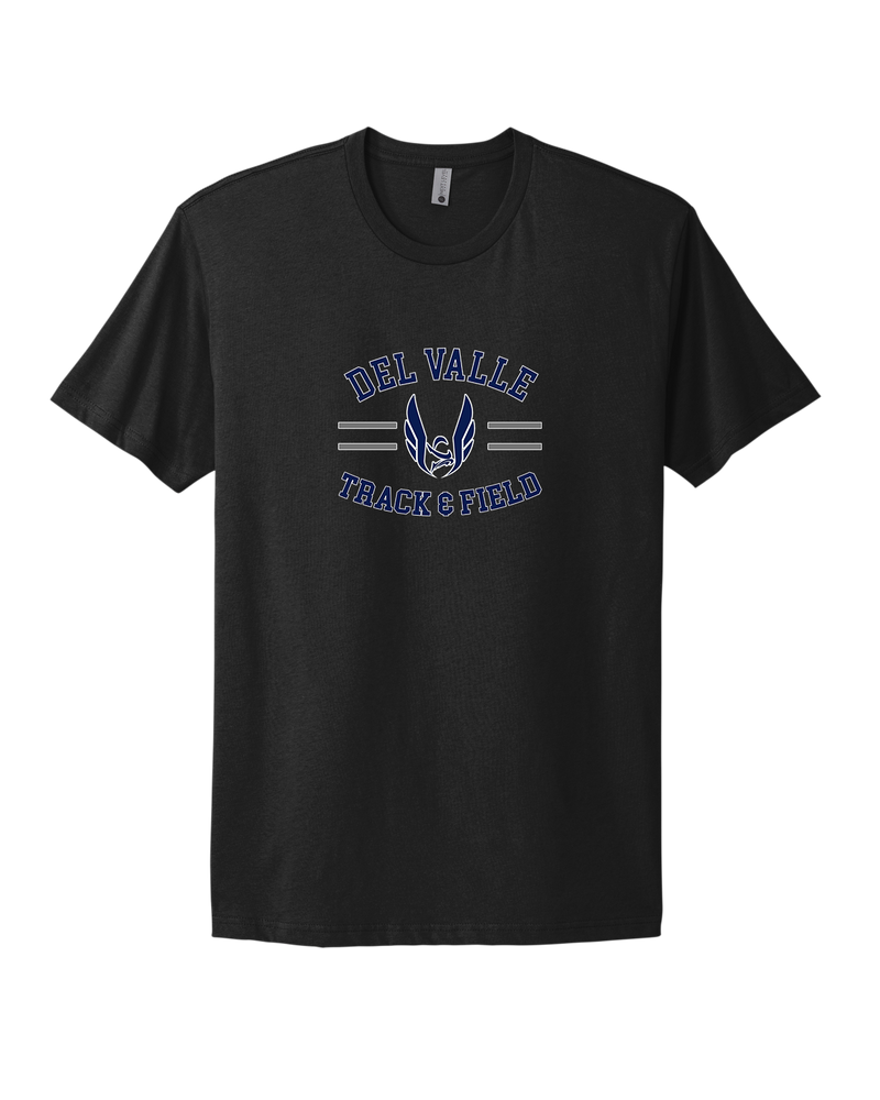 Del Valle HS Track and Field Curve - Select Cotton T-Shirt