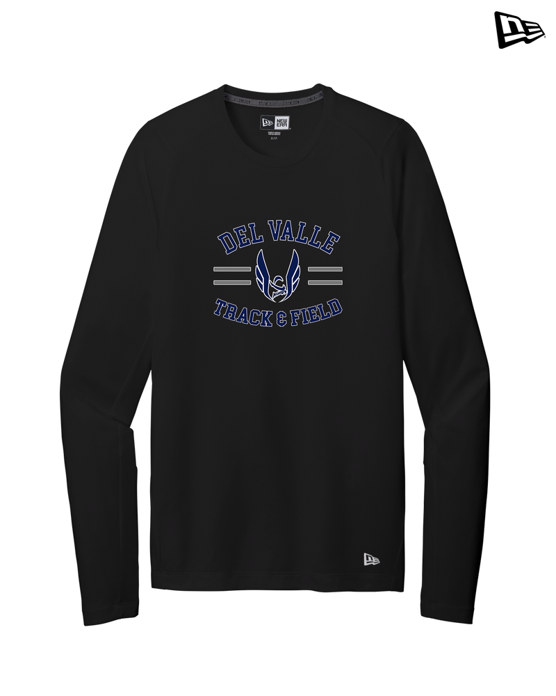 Del Valle HS Track and Field Curve - New Era Long Sleeve Crew