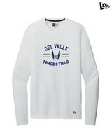 Del Valle HS Track and Field Curve - New Era Long Sleeve Crew