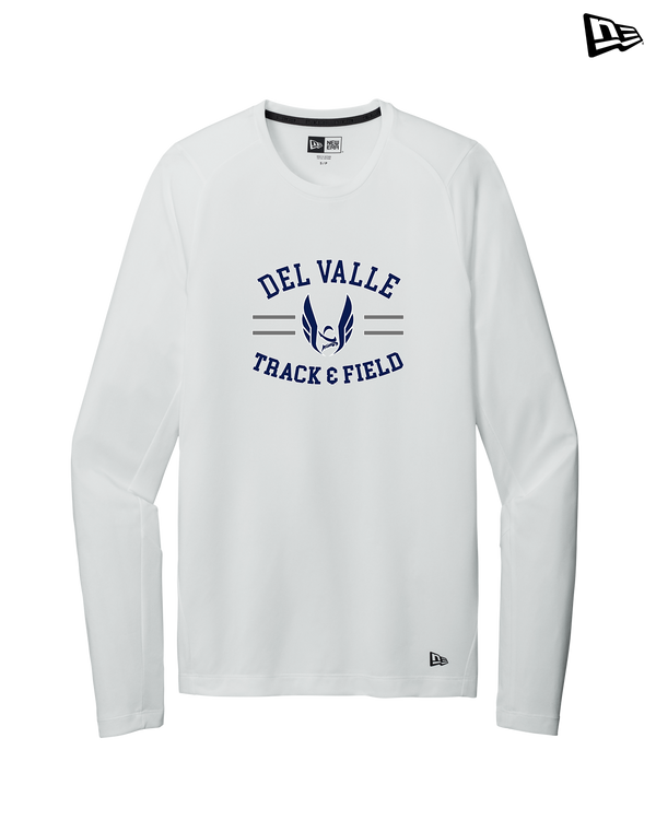 Del Valle HS Track and Field Curve - New Era Long Sleeve Crew