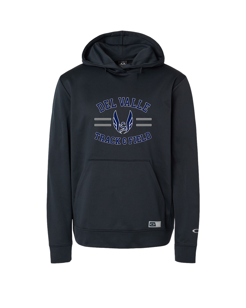Del Valle HS Track and Field Curve - Oakley Hydrolix Hooded Sweatshirt