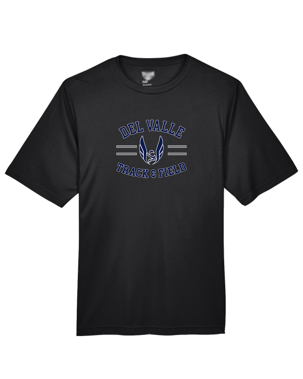 Del Valle HS Track and Field Curve - Performance T-Shirt