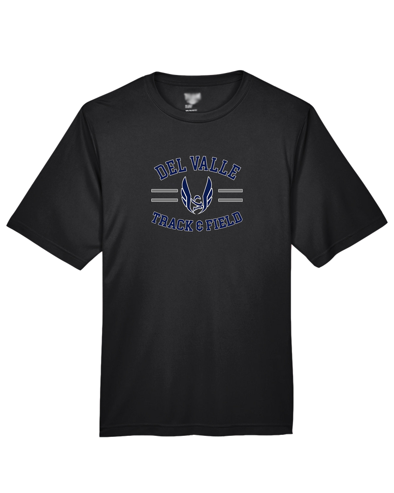 Del Valle HS Track and Field Curve - Performance T-Shirt