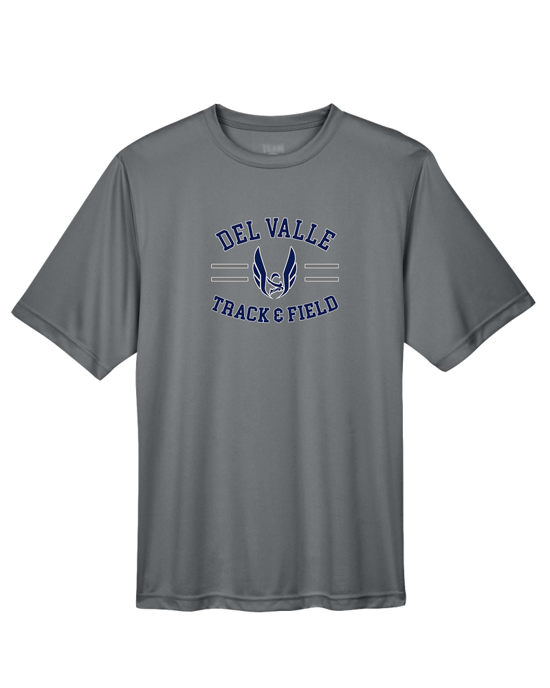Del Valle HS Track and Field Curve - Performance T-Shirt