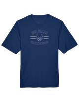 Del Valle HS Track and Field Curve - Performance T-Shirt