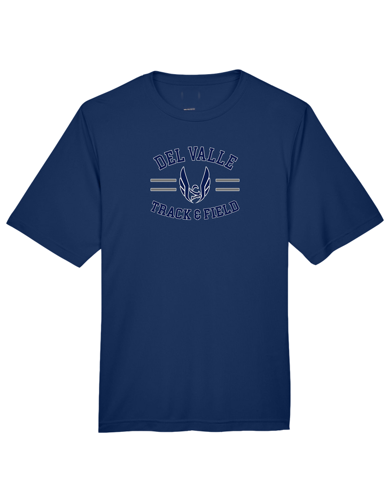 Del Valle HS Track and Field Curve - Performance T-Shirt