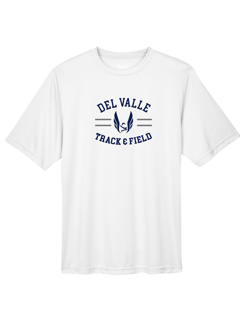 Del Valle HS Track and Field Curve - Performance T-Shirt