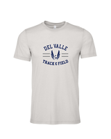 Del Valle HS Track and Field Curve - Mens Tri Blend Shirt