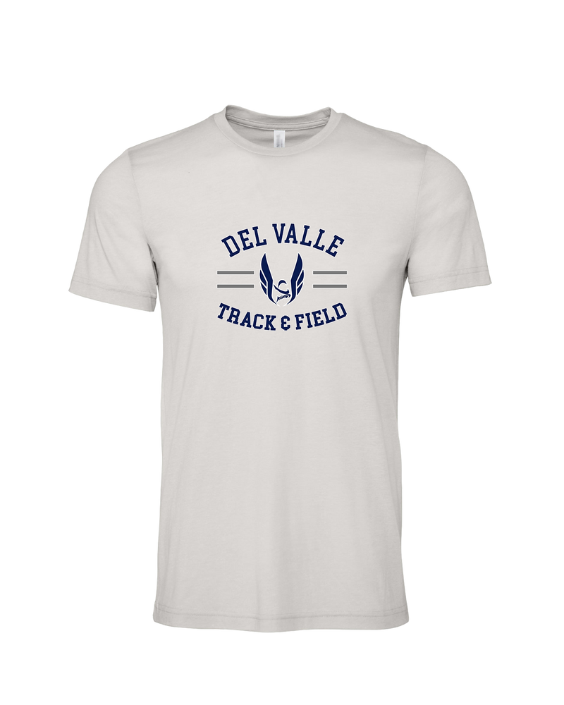 Del Valle HS Track and Field Curve - Mens Tri Blend Shirt