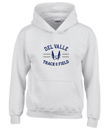Del Valle HS Track and Field Curve - Cotton Hoodie
