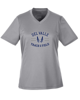 Del Valle HS Track and Field Curve - Womens Performance Shirt