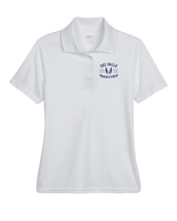 Del Valle HS Track and Field Curve - Womens Polo