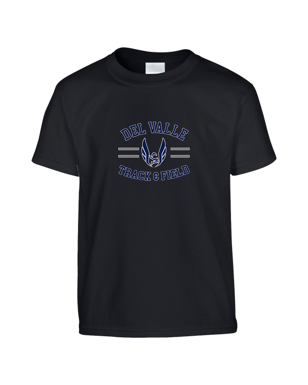 Del Valle HS Track and Field Curve - Youth T-Shirt