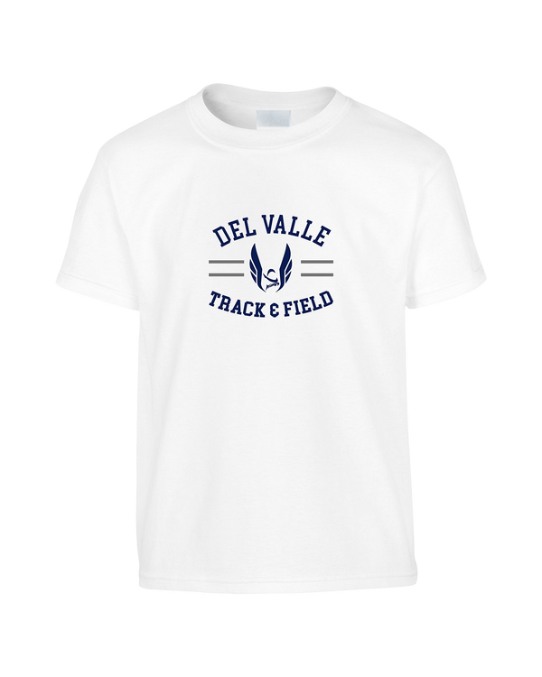 Del Valle HS Track and Field Curve - Youth T-Shirt
