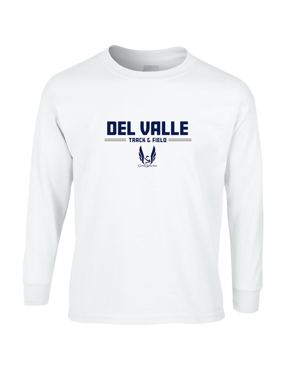 Del Valle HS Track and Field Keen - Mens Basic Cotton Long Sleeve