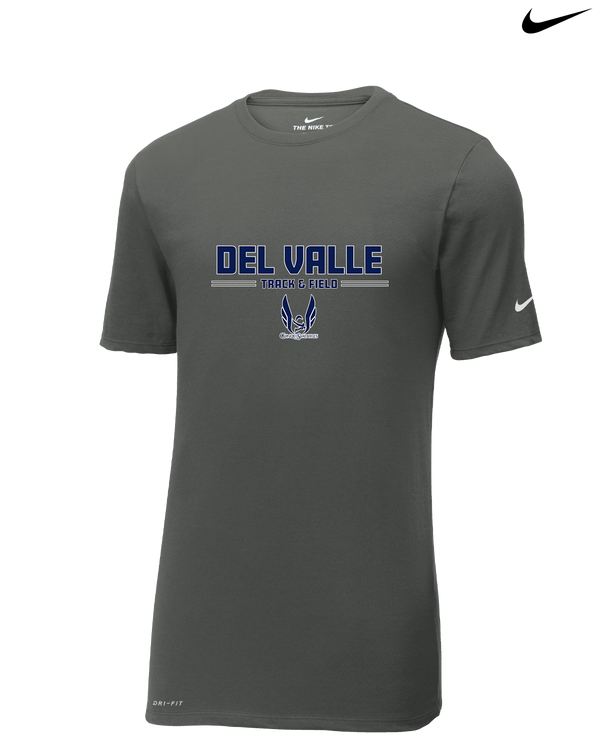 Del Valle HS Track and Field Keen - Nike Cotton Poly Dri-Fit