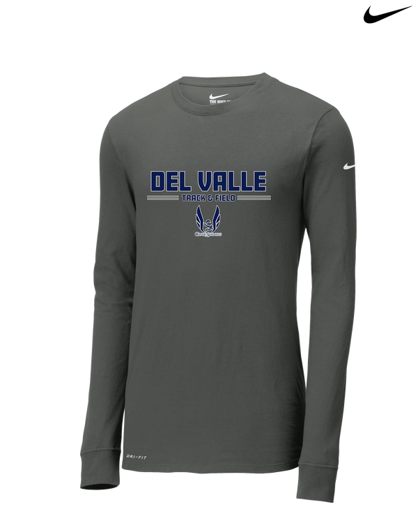Del Valle HS Track and Field Keen - Nike Dri-Fit Poly Long Sleeve