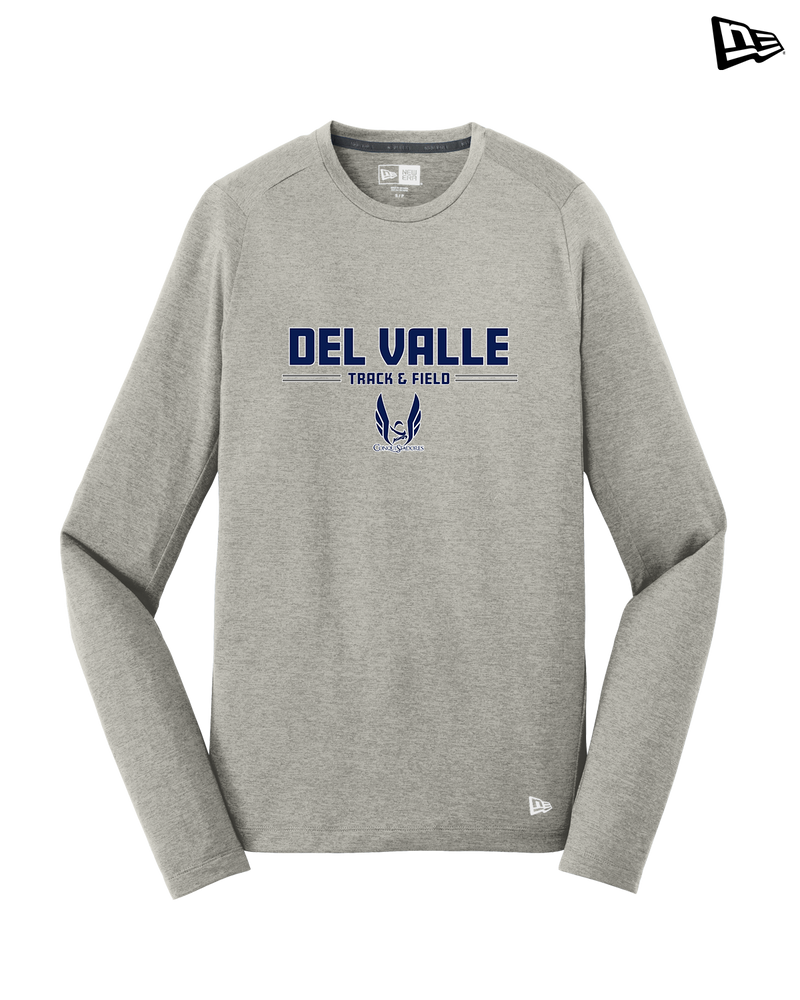 Del Valle HS Track and Field Keen - New Era Long Sleeve Crew
