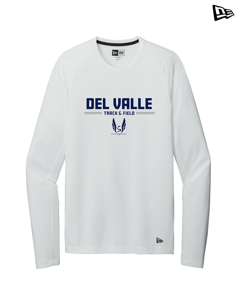 Del Valle HS Track and Field Keen - New Era Long Sleeve Crew