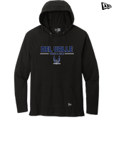 Del Valle HS Track and Field Keen - New Era Tri Blend Hoodie
