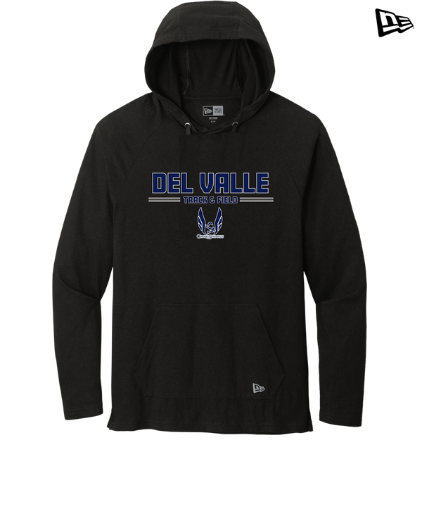 Del Valle HS Track and Field Keen - New Era Tri Blend Hoodie