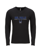 Del Valle HS Track and Field Keen - Tri Blend Long Sleeve