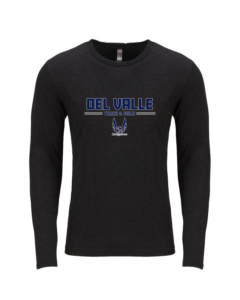 Del Valle HS Track and Field Keen - Tri Blend Long Sleeve