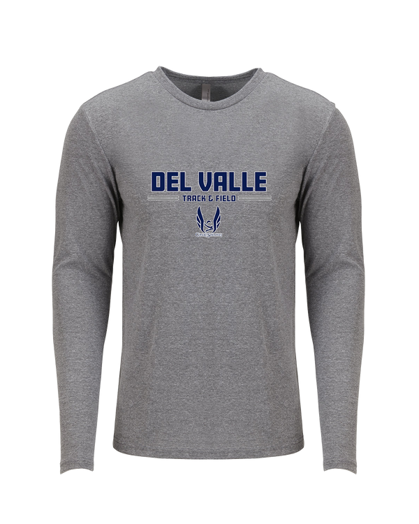 Del Valle HS Track and Field Keen - Tri Blend Long Sleeve