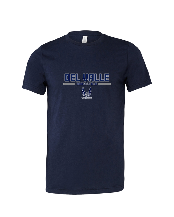 Del Valle HS Track and Field Keen - Mens Tri Blend Shirt