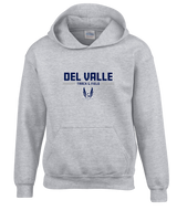 Del Valle HS Track and Field Keen - Cotton Hoodie