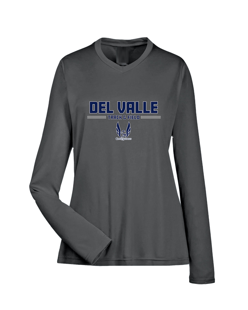 Del Valle HS Track and Field Keen - Womens Performance Long Sleeve