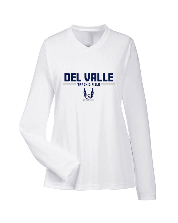 Del Valle HS Track and Field Keen - Womens Performance Long Sleeve