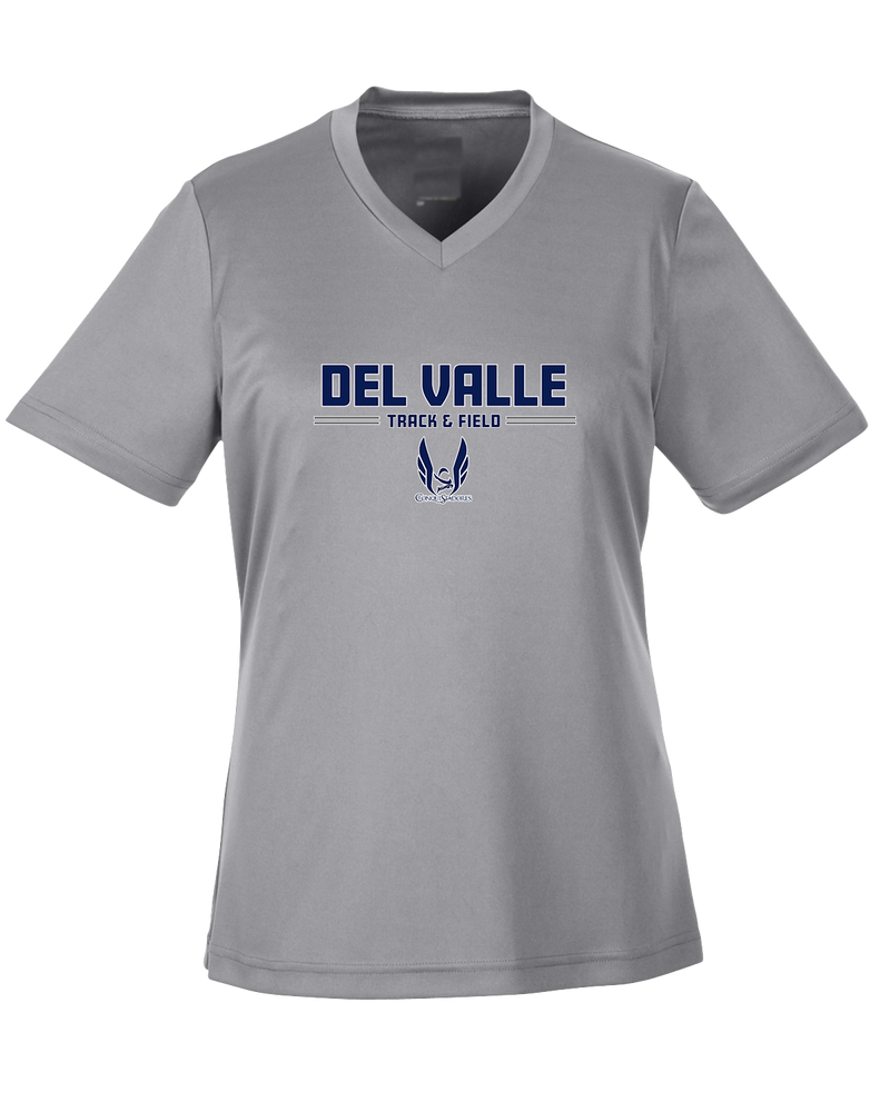 Del Valle HS Track and Field Keen - Womens Performance Shirt