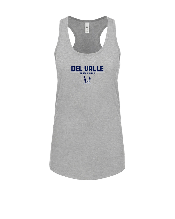 Del Valle HS Track and Field Keen - Womens Tank Top