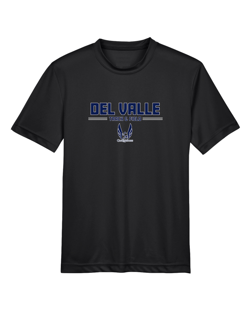 Del Valle HS Track and Field Keen - Youth Performance T-Shirt