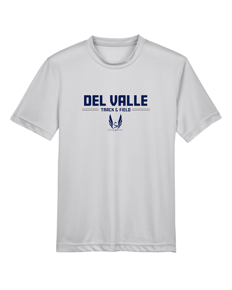 Del Valle HS Track and Field Keen - Youth Performance T-Shirt