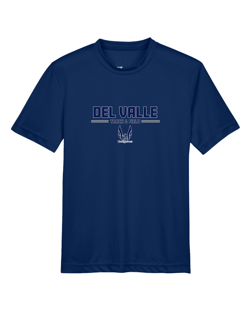 Del Valle HS Track and Field Keen - Youth Performance T-Shirt