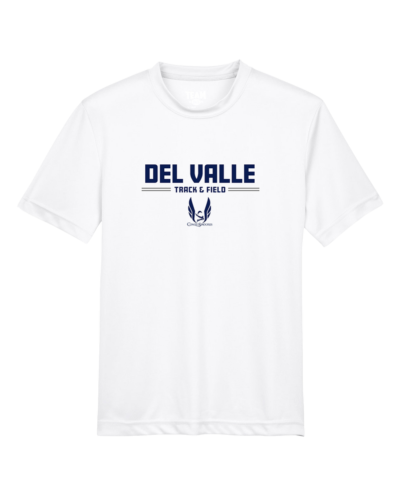 Del Valle HS Track and Field Keen - Youth Performance T-Shirt