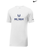 Del Valle HS Track and Field Stacked - Nike Cotton Poly Dri-Fit