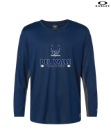 Del Valle HS Track and Field Stacked - Oakley Hydrolix Long Sleeve