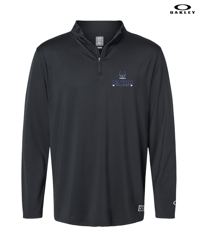 Del Valle HS Track and Field Stacked - Oakley Quarter Zip