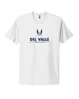 Del Valle HS Track and Field Stacked - Select Cotton T-Shirt