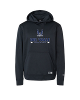 Del Valle HS Track and Field Stacked - Oakley Hydrolix Hooded Sweatshirt