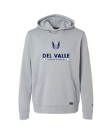Del Valle HS Track and Field Stacked - Oakley Hydrolix Hooded Sweatshirt