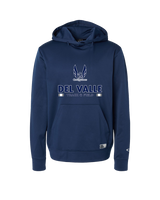Del Valle HS Track and Field Stacked - Oakley Hydrolix Hooded Sweatshirt