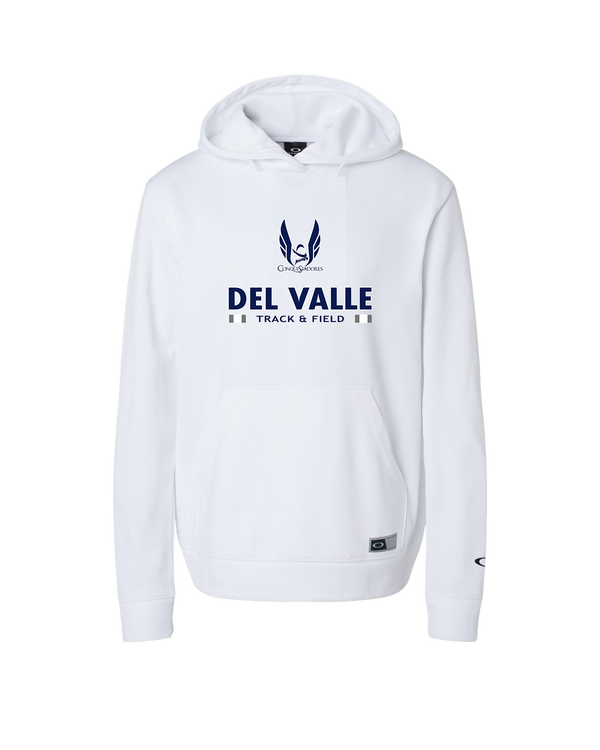 Del Valle HS Track and Field Stacked - Oakley Hydrolix Hooded Sweatshirt