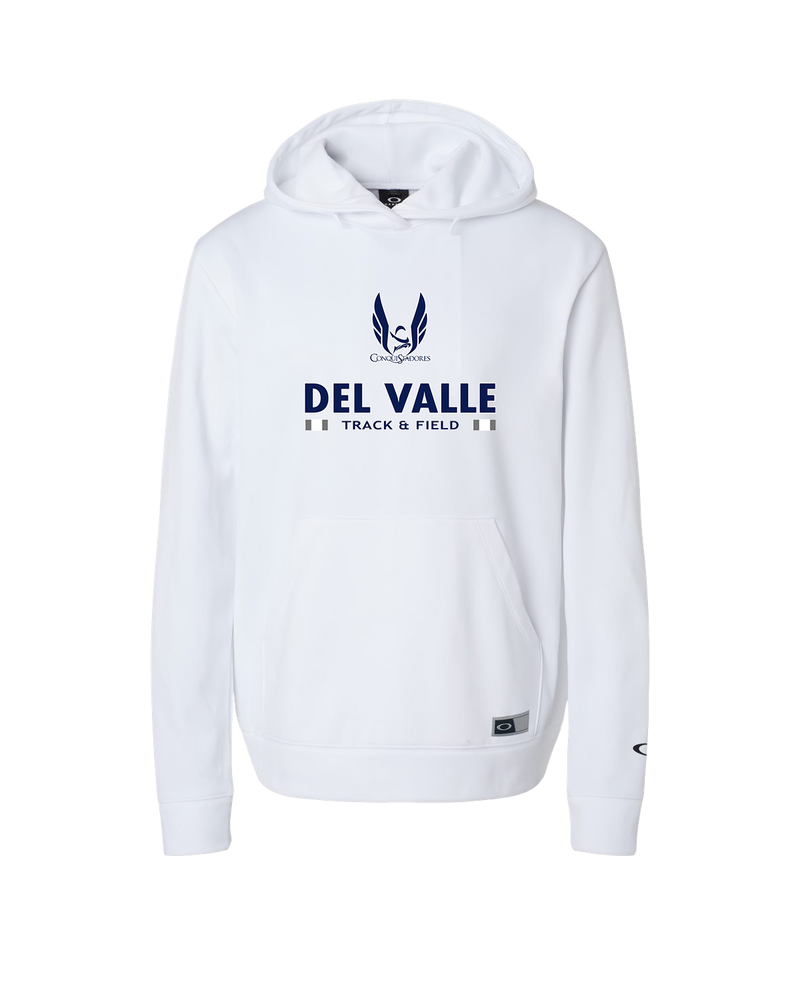 Del Valle HS Track and Field Stacked - Oakley Hydrolix Hooded Sweatshirt