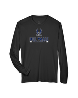 Del Valle HS Track and Field Stacked - Performance Long Sleeve