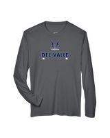 Del Valle HS Track and Field Stacked - Performance Long Sleeve