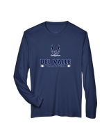 Del Valle HS Track and Field Stacked - Performance Long Sleeve